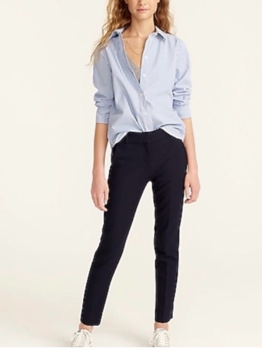 NWT J.Crew Tall Cameron Slim Cropped pants in four season stretch size 10T